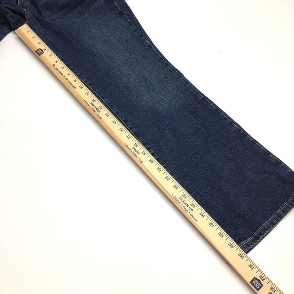 Levi's 515 Women's Jeans Boot Cut Mid Rise Stretch size 10 length 30" - Picture 7 of 9